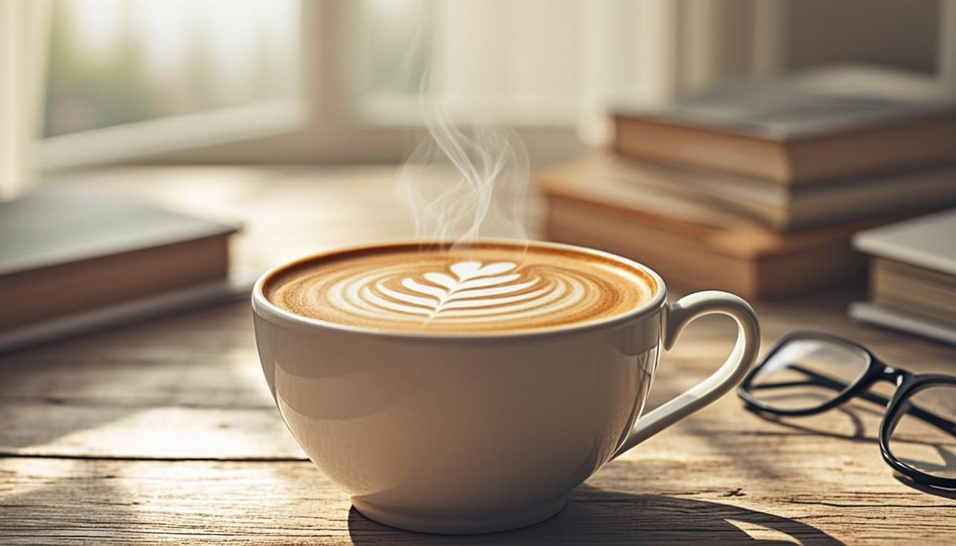 Morning coffee ritual